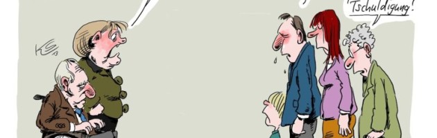 Kanzlerin Merkel eine Terroristin?