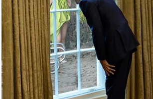 Obama steht auf Omas